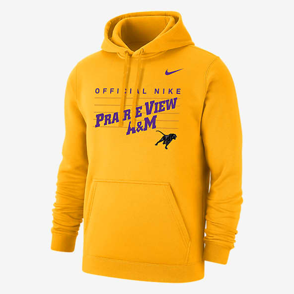 Yellow Football Hoodies. Nike